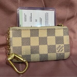 Louis Vuitton Damier Azur Key Pouch